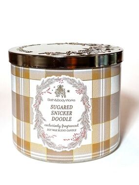 SUGARED SNICKERDOODLE 3 Wick Candle